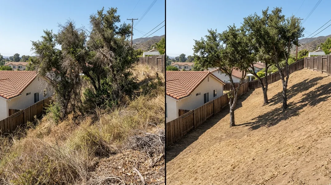 Defensible Space in Ventura County: Brush and Tree Clearance for Hillside Homes